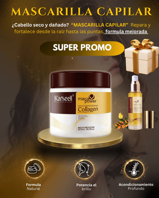 TRATAMIENTO Karseell PARA ELIMINAREL  FRIZZ COMPRA LA CREMA REPARADORA Y TE OBSEQUIAMOS EL CHAMPO